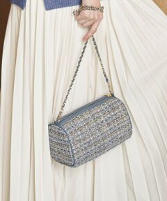 23区 / ニジュウサンク ショルダーバッグ | GIOLICAツイード シリンダー ショルダーバッグ