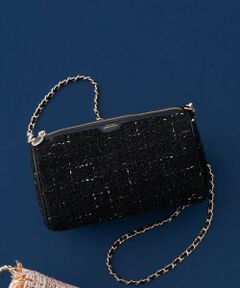 23区 / ニジュウサンク ショルダーバッグ | GIOLICAツイード シリンダー ショルダーバッグ