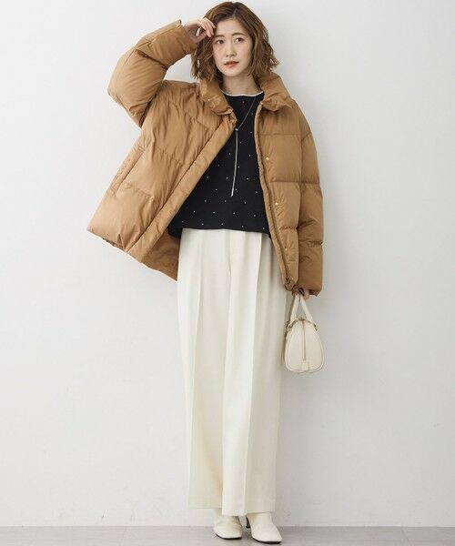 23区 / ニジュウサンク ダウンジャケット・ベスト | 【Oggi掲載】シレータフタ ハイネック ショート ダウンコート | 詳細12