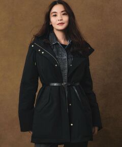 23区 / ニジュウサンク ダウンジャケット・ベスト | 【一部店舗限定/滝沢眞規子さん着用/撥水加工】ミリタリー フーデット ダウンコート