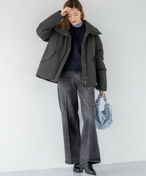 23区 / ニジュウサンク ダウンジャケット・ベスト | 【一部店舗限定/滝沢眞規子さん着用/撥水加工】ミリタリー Aライン ダウンコート | 詳細3