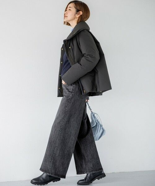 23区 / ニジュウサンク ダウンジャケット・ベスト | 【一部店舗限定/滝沢眞規子さん着用/撥水加工】ミリタリー Aライン ダウンコート | 詳細4