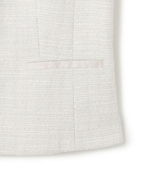 23区 / ニジュウサンク ノーカラージャケット | 【セットアップ対応】ライトシャインツイード ノーカラージャケット | 詳細7