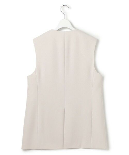 23区 / ニジュウサンク その他アウター | 【セットアップ対応/洗える】トリアセダブルジョーゼット ジレ | 詳細6