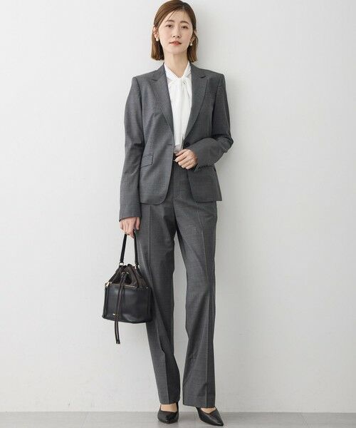 23区 / ニジュウサンク テーラードジャケット | 【セットアップ対応】ファインネスウール 一つ釦 ジャケット | 詳細6