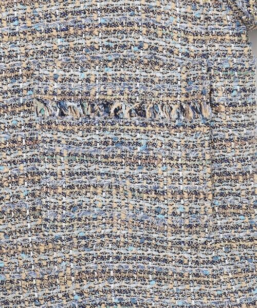 23区 / ニジュウサンク その他アウター | GIOLICAツイード ノーカラー ジャケット | 詳細13