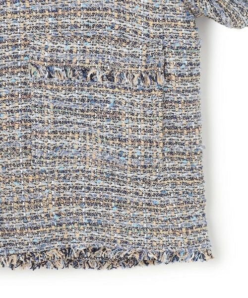 23区 / ニジュウサンク その他アウター | GIOLICAツイード ノーカラー ジャケット | 詳細17