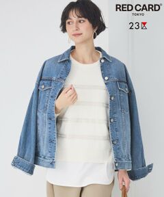 23区 / ニジュウサンク Gジャン・デニムジャケット | 【滝沢眞規子さん着用/RED CARD TOKYO×23区】オーバーサイズ デニム ジャケット