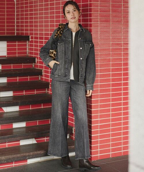 23区 / ニジュウサンク Gジャン・デニムジャケット | 【滝沢眞規子さん着用/RED CARD TOKYO×23区】オーバーサイズ デニム ジャケット | 詳細1