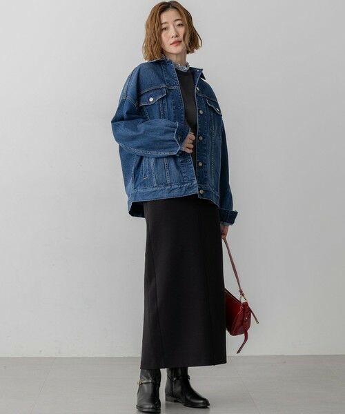 23区 / ニジュウサンク Gジャン・デニムジャケット | 【滝沢眞規子さん着用/RED CARD TOKYO×23区】オーバーサイズ デニム ジャケット | 詳細6