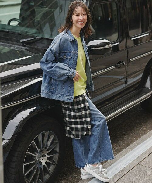 23区 / ニジュウサンク Gジャン・デニムジャケット | 【滝沢眞規子さん着用/RED CARD TOKYO×23区】オーバーサイズ デニム ジャケット | 詳細14