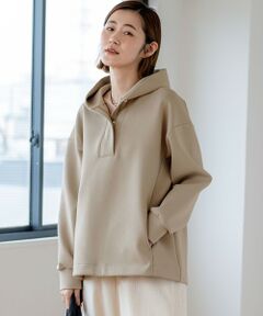 23区 / ニジュウサンク パーカー | 【洗える】コットンエアーダンボール ドロスト フーディー