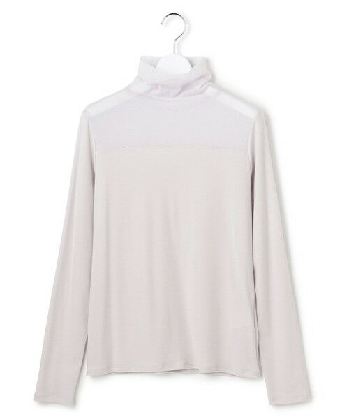 23区 / ニジュウサンク カットソー | 【洗える】チュールフライス シアーハイネック カットソー | 詳細10