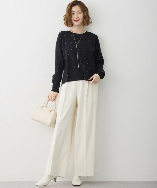 23区 / ニジュウサンク ニット・セーター | 【WEB＆一部店舗限定カラーあり/滝沢眞規子さん着用】クリスタルホットフィット ニット | 詳細3