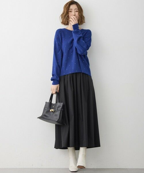 23区 / ニジュウサンク ニット・セーター | 【WEB＆一部店舗限定カラーあり/滝沢眞規子さん着用】クリスタルホットフィット ニット | 詳細16