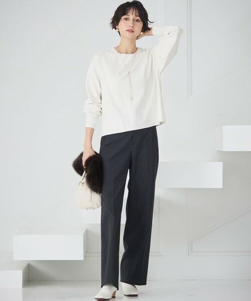 23区 / ニジュウサンク ニット・セーター | 【WEB＆一部店舗限定カラーあり/滝沢眞規子さん着用】クリスタルホットフィット ニット | 詳細18