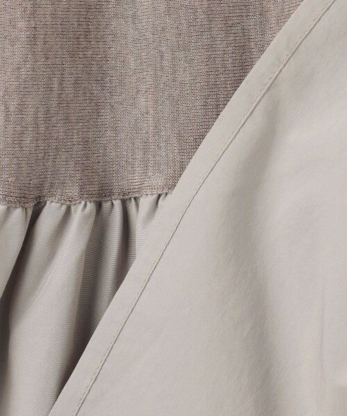 23区 / ニジュウサンク ニット・セーター | 【洗える】ギャザープルオーバー コンビ ニット | 詳細13