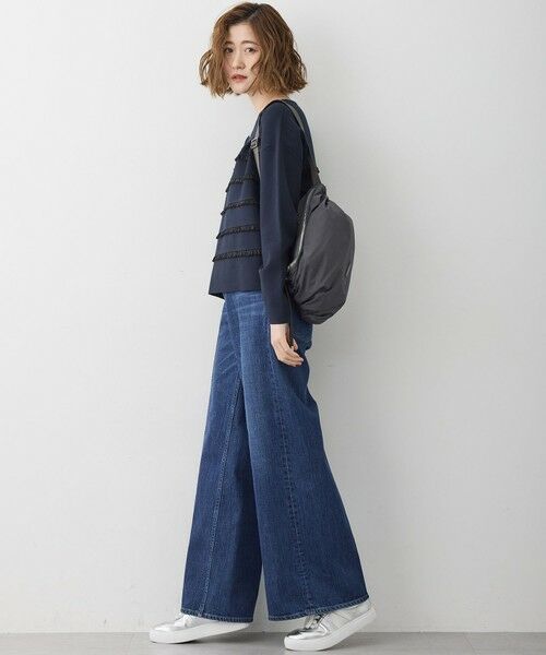 23区 / ニジュウサンク ニット・セーター | 【WEB&一部店舗限定/滝沢眞規子さん着用】フリルボーダー ニット | 詳細16