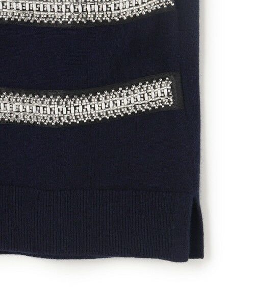 23区 / ニジュウサンク ニット・セーター | 【WEB&一部店舗限定/滝沢眞規子さん着用】ビジューボーダー ニット | 詳細10