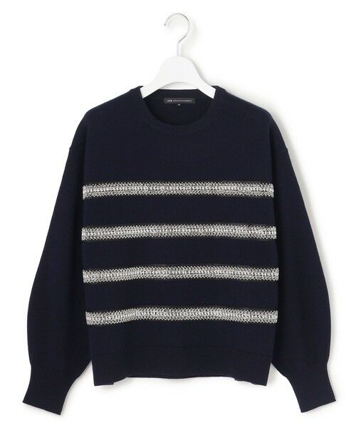 23区 / ニジュウサンク ニット・セーター | 【WEB&一部店舗限定/滝沢眞規子さん着用】ビジューボーダー ニット | 詳細7
