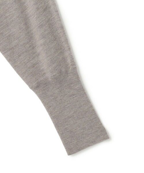 23区 / ニジュウサンク ロング・マキシ丈ワンピース | 【洗える】ギャザーコンビ ニットワンピース | 詳細10