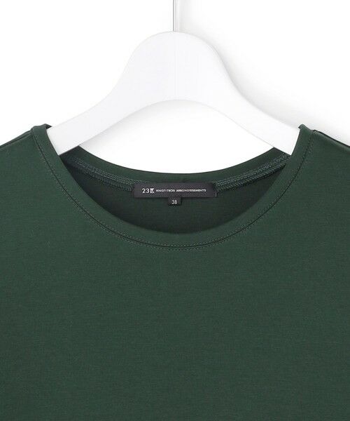 23区 / ニジュウサンク ロング・マキシ丈ワンピース | ニットセットアップ プリーツコンビ ワンピース | 詳細10