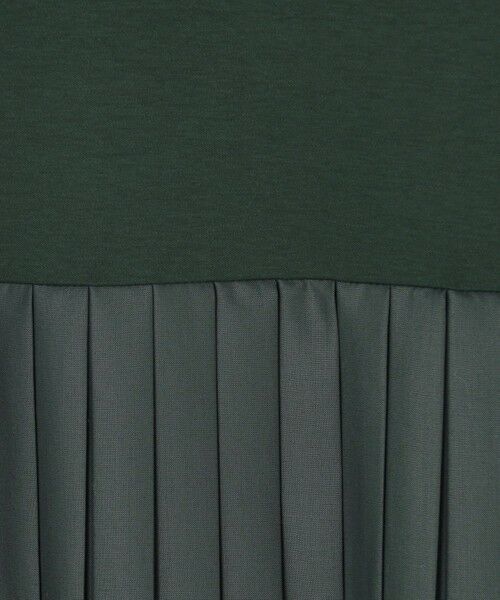 23区 / ニジュウサンク ロング・マキシ丈ワンピース | ニットセットアップ プリーツコンビ ワンピース | 詳細12