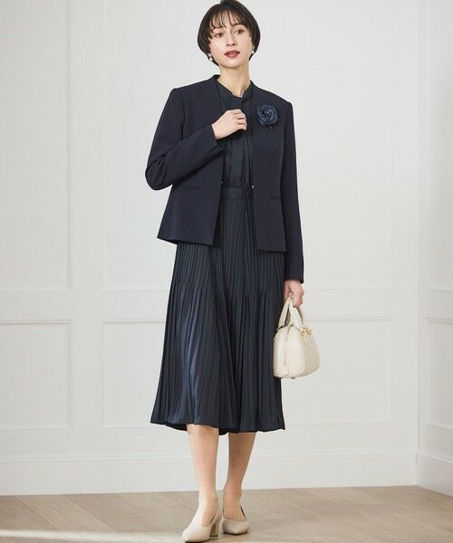 23区 / ニジュウサンク ロング・マキシ丈ワンピース | 【洗える】クリスタルアムンゼン ウエスト切り替え ワンピース | 詳細13