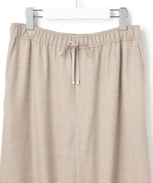 23区 / ニジュウサンク その他パンツ | 【洗える】ハイカウントフラノ ドロスト ワイド パンツ | 詳細15