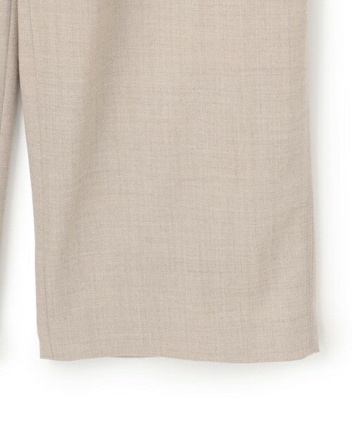 23区 / ニジュウサンク その他パンツ | 【洗える】ハイカウントフラノ ドロスト ワイド パンツ | 詳細22