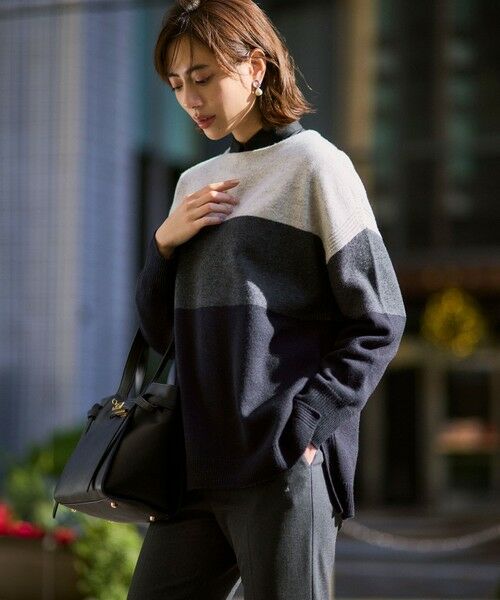 23区 / ニジュウサンク その他パンツ | 【洗える】ウォームストレッチ テーパード パンツ | 詳細14