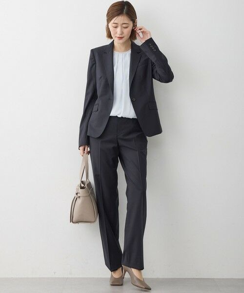 23区 / ニジュウサンク その他パンツ | 【セットアップ着用】ファインネスウール テーパード パンツ | 詳細12