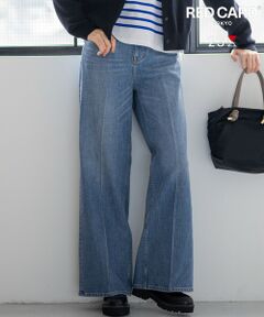 23区 / ニジュウサンク デニムパンツ | 【滝沢眞規子さん着用/RED CARD TOKYO×23区】 センタープレス デニム ワイド パンツ