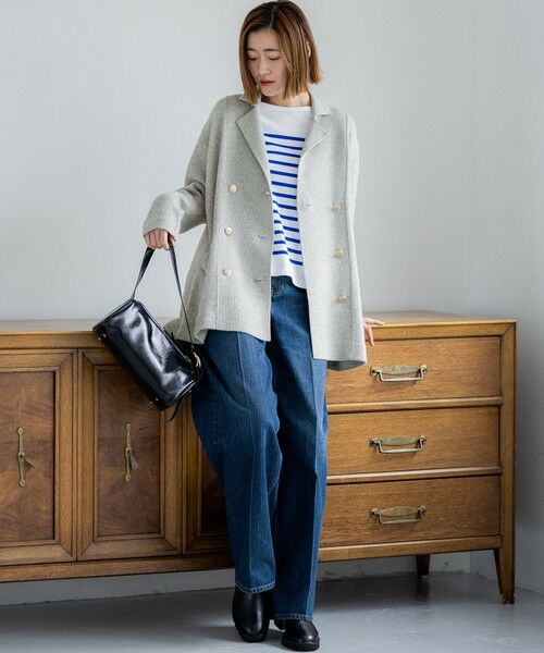 23区 / ニジュウサンク デニムパンツ | 【滝沢眞規子さん着用/RED CARD TOKYO×23区】 センタープレス デニム ワイド パンツ | 詳細21