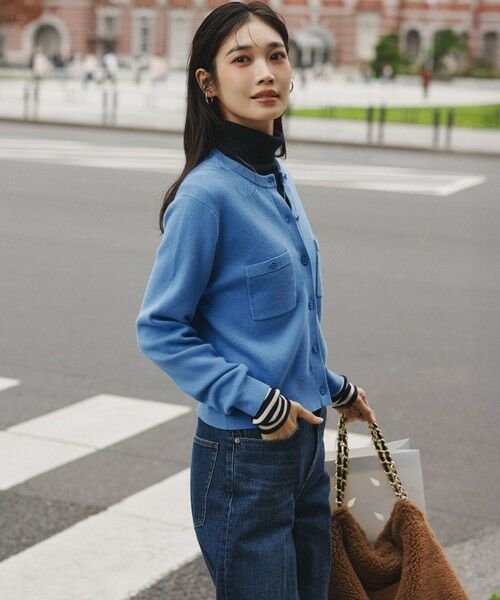 23区 / ニジュウサンク デニムパンツ | 【FUDGE掲載/滝沢眞規子さん着用/RED CARD TOKYO×23区】 センタープレス デニム ワイド パンツ | 詳細24