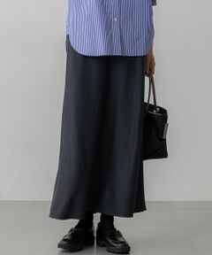 23区 / ニジュウサンク ミニ・ひざ丈スカート | 【洗える】ハイカウントフラノ フレア スカート