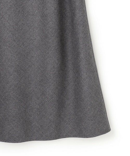 23区 / ニジュウサンク ミニ・ひざ丈スカート | 【洗える】ハイカウントフラノ フレア スカート | 詳細8