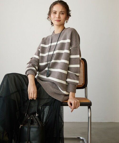 23区 / ニジュウサンク ミニ・ひざ丈スカート | 【洗える】レイヤード チュール スカート | 詳細6