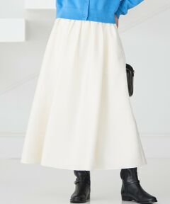 23区 / ニジュウサンク ミニ・ひざ丈スカート | 【洗える】フルーフィーツイル フレア スカート