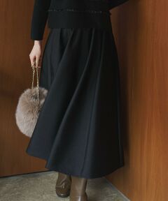 23区 / ニジュウサンク ミニ・ひざ丈スカート | 【洗える】フルーフィーツイル フレア スカート