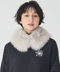 23区 / ニジュウサンク マフラー・ショール・スヌード・ストール | リアルファー ティペット