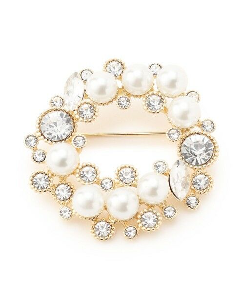 23区 / ニジュウサンク ブローチ・コサージュ | ビジューMIX サークル ブローチ | 詳細5