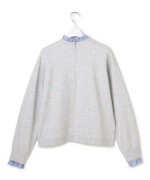 23区 / ニジュウサンク スウェット | 【WEB＆一部店舗限定】クリアコットンテリー ストライプフリル スウェット | 詳細7