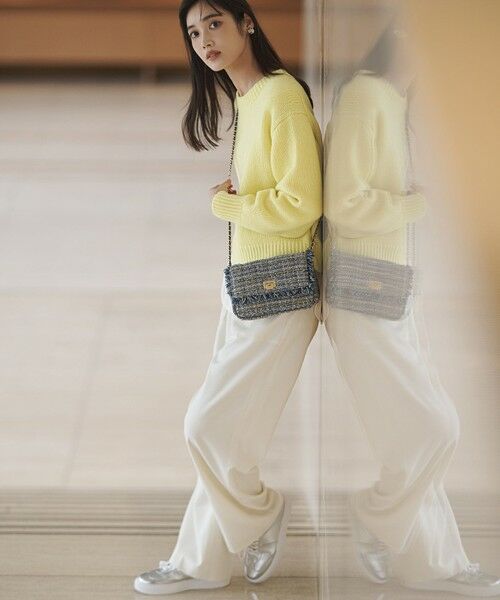 23区 / ニジュウサンク ニット・セーター | 【洗える】ウールカシミヤ パフスリーブ ニット | 詳細12