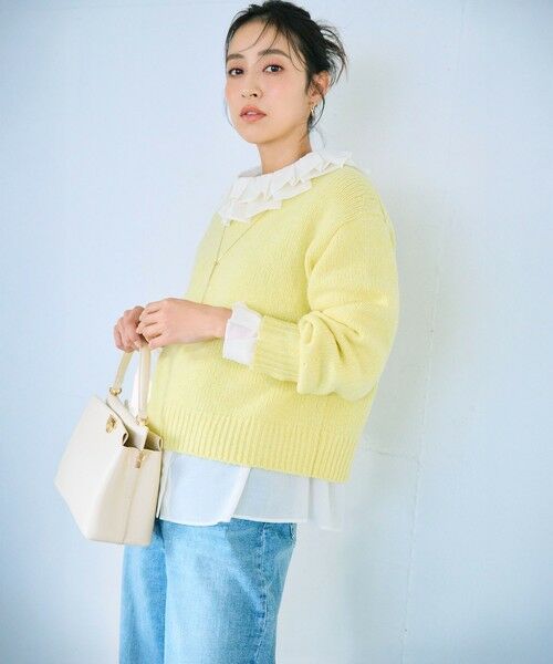 23区 / ニジュウサンク ニット・セーター | 【GISELe掲載】ウールカシミヤ パフスリーブ ニット | 詳細15