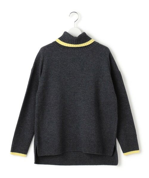 23区 / ニジュウサンク ニット・セーター | 【洗える】ウールカシミヤ コンビカラー オフタートル ニット | 詳細3