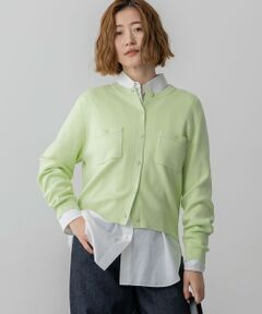 23区 / ニジュウサンク カーディガン・ボレロ | 【滝沢眞規子さん着用】コットンカシミヤ ポケット カーディガン