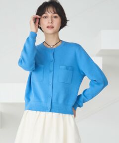 23区 / ニジュウサンク カーディガン・ボレロ | 【滝沢眞規子さん着用】コットンカシミヤ ポケット カーディガン