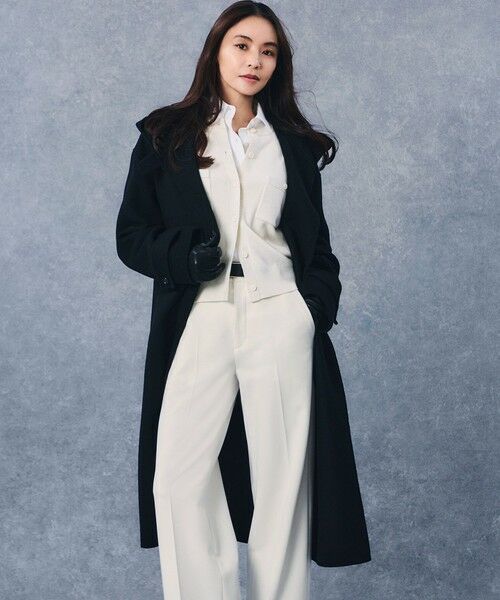 23区 / ニジュウサンク カーディガン・ボレロ | 【滝沢眞規子さん着用】コットンカシミヤ ポケット カーディガン | 詳細1