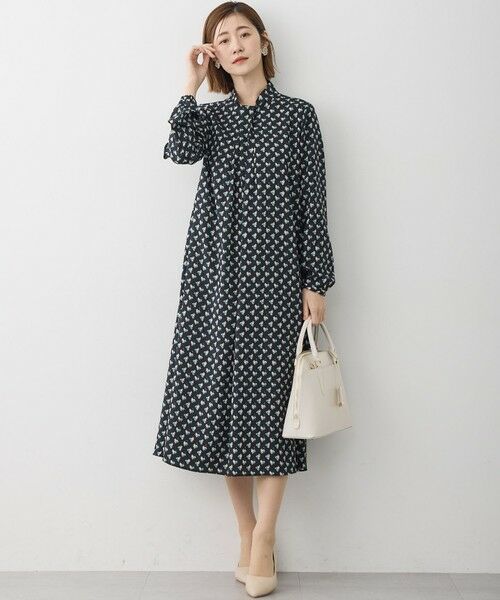 23区 / ニジュウサンク ドレス | モダンアートプリント ワンピース | 詳細3